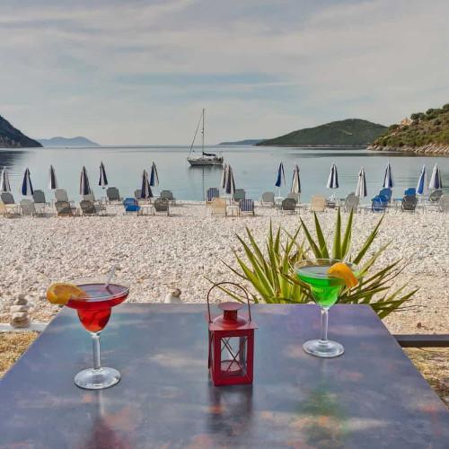 Umbrellas & Sun Lounges